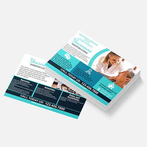 Senior Care Postcards