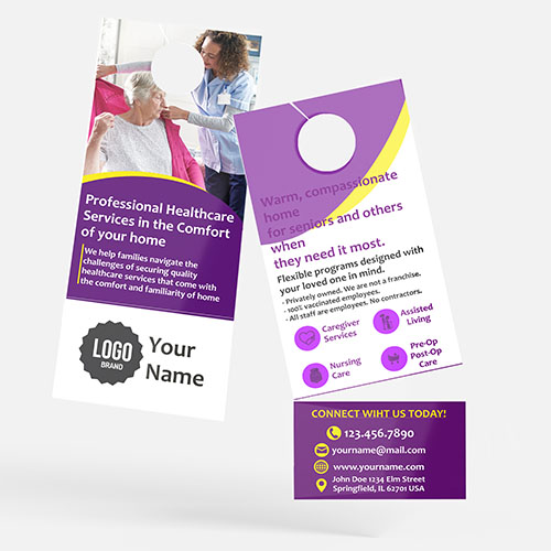 Senior Care Door Hangers