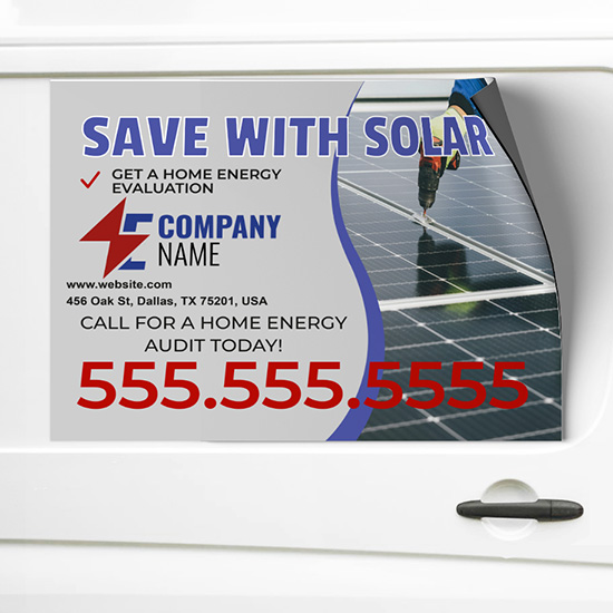 Solar Energy Car Magnets