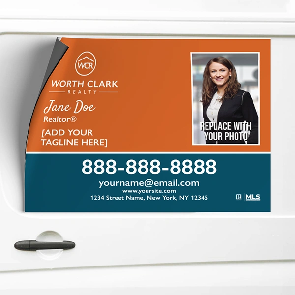 Worth Clark Realty Car Magnets