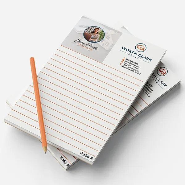 Worth Clark Realty Notepads