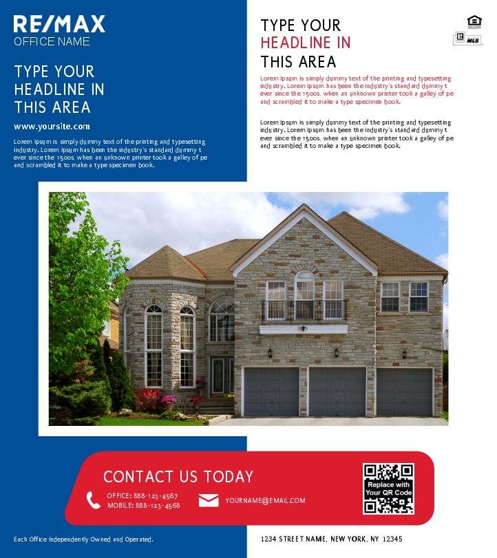 RE/MAX Flyers | Flyer Printing for RE/MAX Real Estate