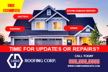 Roofing Postcard 2 