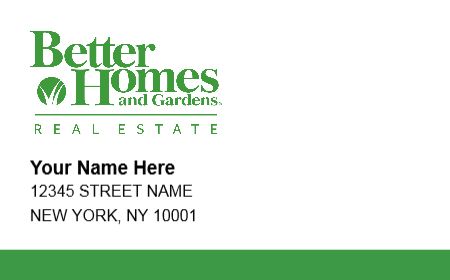 Better Homes & Gardens Business Cards | Free Template Designs | Custom ...