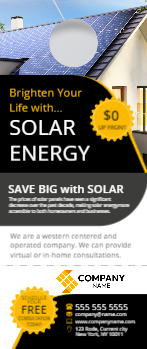 Solar Door Hanger 5b 3.5x8.5