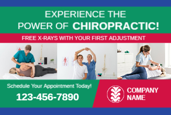 Chiropractic Postcard 4b 4x6