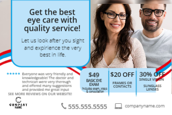 Optometry Postcard 5a 4x6