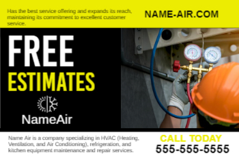 HVAC Postcard 1b 4x6