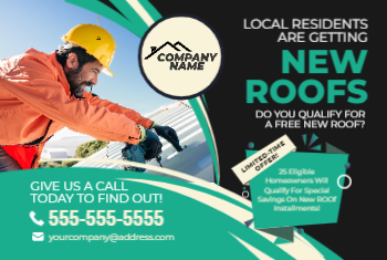 Roofing Postcard 3a 4x6