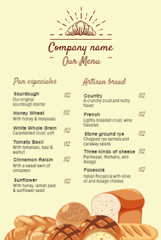 Bakery Postcard 3a 4x6