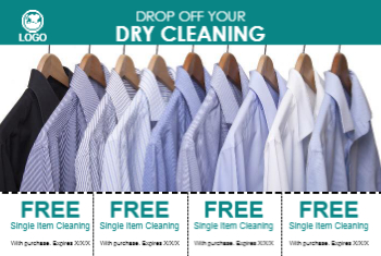 Dry Cleaning & Alterations Postcard 2b 4x6
