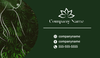 Spa & Massage Business Card 1b