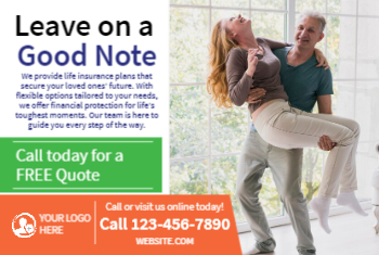 Life Insurance Postcard 4
