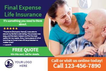Life Insurance Postcard 5