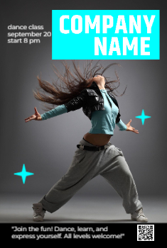 Dance Postcard 4 4x6