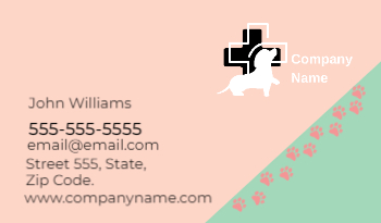 Veterinary Business Card 6