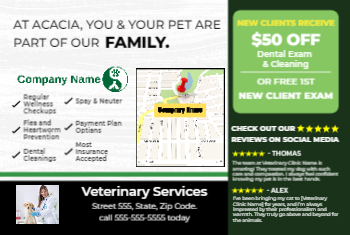 Veterinary Postcard 2 4x6