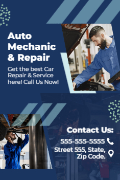 Auto Mechanic & Repair Postcard 3