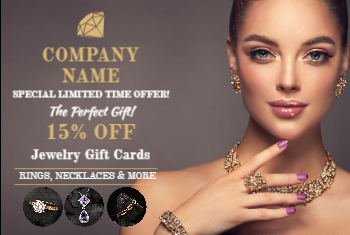 Jewelry Store Postcard 1b 4x6