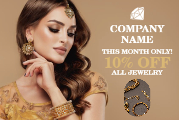 Jewelry Store Postcard 2b 4x6