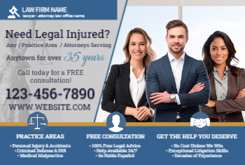 Attorney Postcard 1 4x6