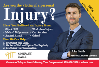 Attorney Postcard 2 4x6