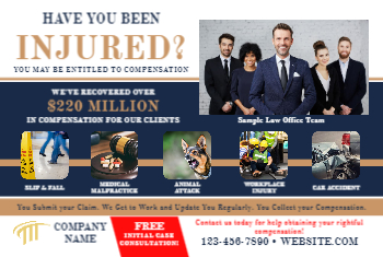 Attorney Postcard 3 4x6