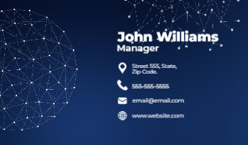 Cellular & Electronic Store Business Card 1