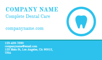 Dentist Business Card 3