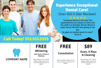 Dentist Postcard 4 4x6