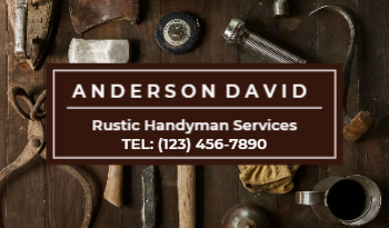 Handyman Business Card 1
