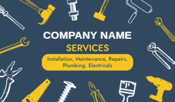 Handyman Business Card 5