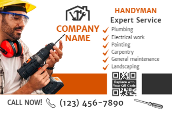 Handyman Postcard 3 4x6