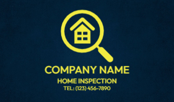 Home Inspection Business Card 1