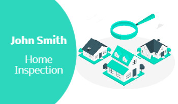 Home Inspection Business Card 5