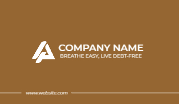 Debt Relief Business Card 4