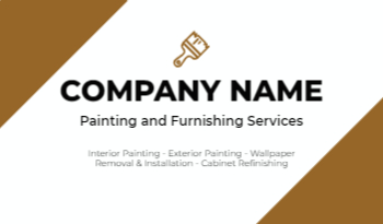 Painting Contractor Business Card 3