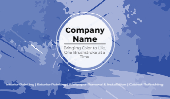 Painting Contractor Business Card 4