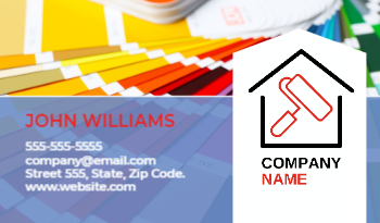 Painting Contractor Business Card 5