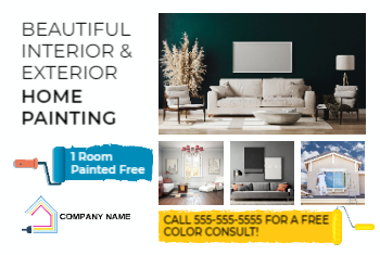 Painting Contractor Postcard 1