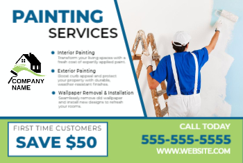 Painting Contractor Postcard 3