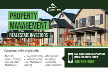 Property Management Postcard 5