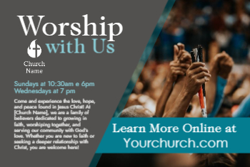 Church & Spiritual Postcard 1