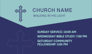 Church & Spiritual Business Card 4