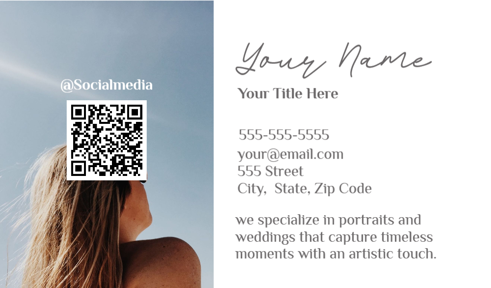 Photography Business Card 2