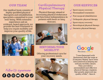 Physical Therapy Brochure  1 8.5x11