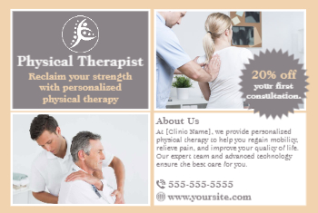 Physical Therapy Postcard 1
