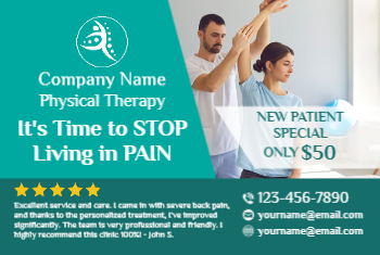 Physical Therapy Postcard 3
