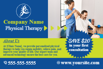 Physical Therapy Postcard 5