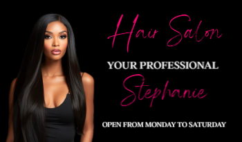 Hair Salon Business Card 2